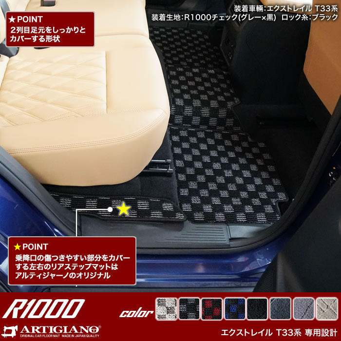 日産 エクストレイル T33 フロアマット R1000シリーズ 【 アルティ