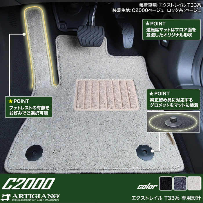 NISSAN（日産）　エクストレイル　フロアマットセット