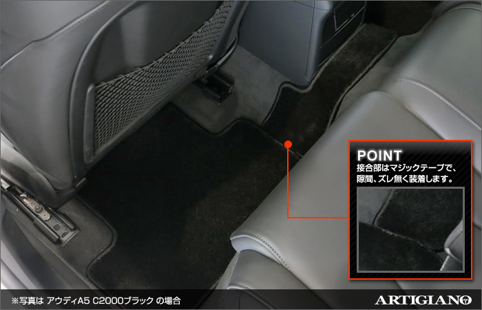 アウディ A4/A4アバント B8 右ハンドル フロアマット H20年8月～ S3000シリーズ