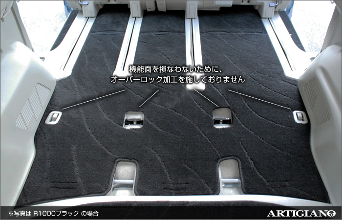 トヨタ ノア ヴォクシー 70系 7人乗 8人乗 フロアマット H19年6月～ ラバー製 ゴム 撥水性 フロアマットセット フロアマット専門店アルティジャーノ  車 フロアマット