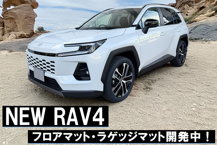 新型 RAV4 Zグレード アドベンチャー 専用 フロアマット ラゲッジマット 社外品 車内 内装 納車前 トランク ラゲージ カーゴ 汚れ防止 傷防止 便利アイテム カスタム