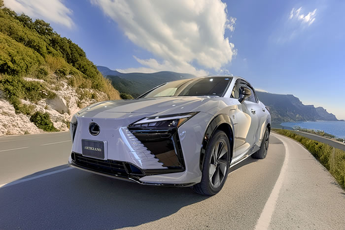 レクサスRZ RZ 300e 350e 450e 500e 550e 600e バージョンL Fスポーツ ヘーゼル オラージュ FSPORT versionL フロアマット ラゲッジマット 荷室 社外品