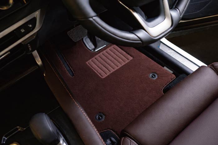 レクサスRX Fスポーツ バージョンL 500h 450h+ 350h 350 ダークセピア ソリスホワイト ダークローズ 社外品マット フロアマット ラゲッジマット ブラウン 赤