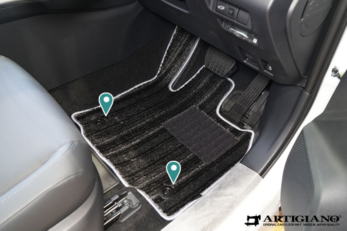 RAV4 60系PHEVとGRスポーツ専用運転席マット